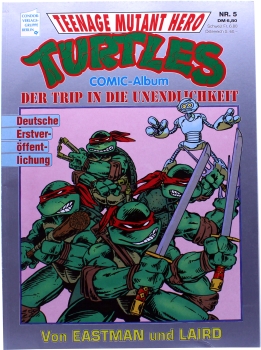 TMNT Teenage Mutant Hero Turtles Comic Album Nr. 5: Der Trip in die Unendlichkeit von Condor